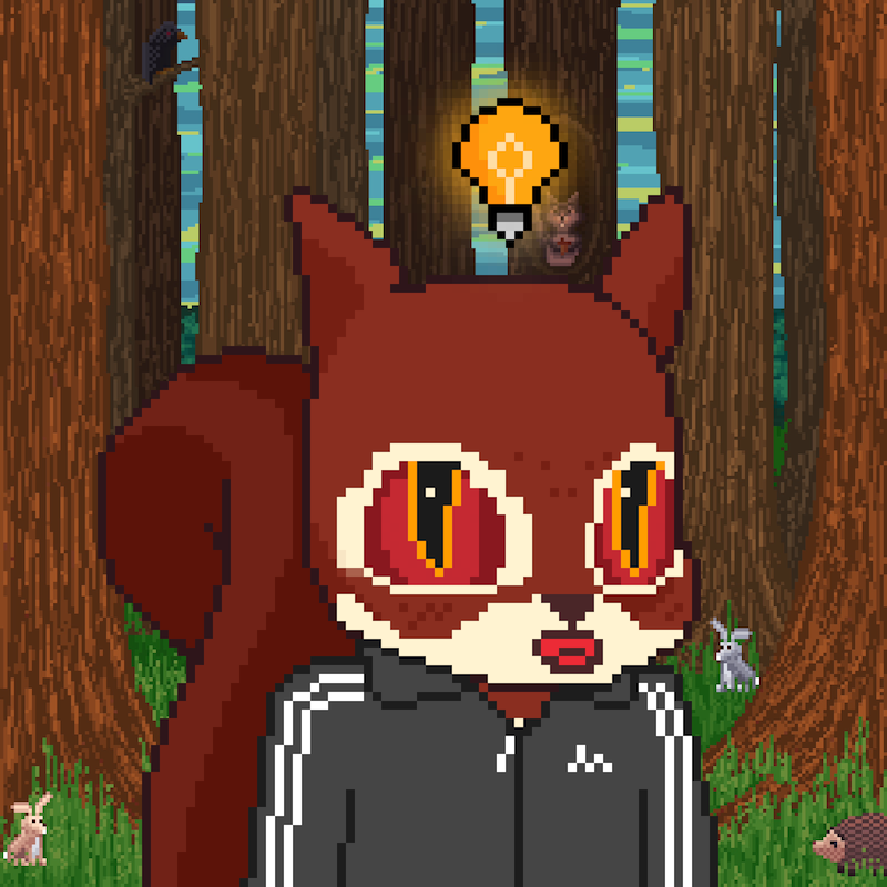 Pixel Squirrels #6802